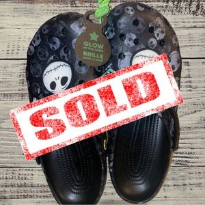 Nightmare Before Christmas Crocs-Sz-12m-Brand new